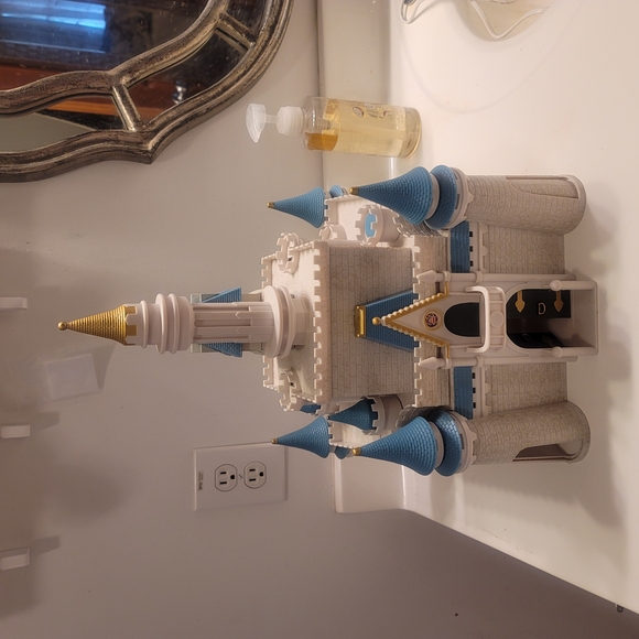 Castle Night Light with Turquoise Accents - Picture 5 of 9